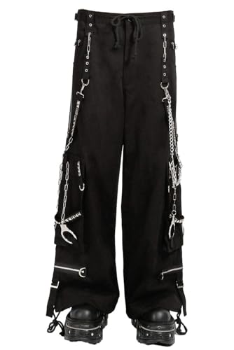 パンツ TRIPP NYC LLIC SILVER BIOTECH PANT Amazon.com: Tripp NYC Metallic Biotech Pants [Black/Silver